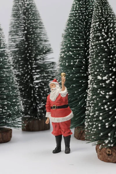 Santa Claus ceramic figure christmas — Stock Photo, Image