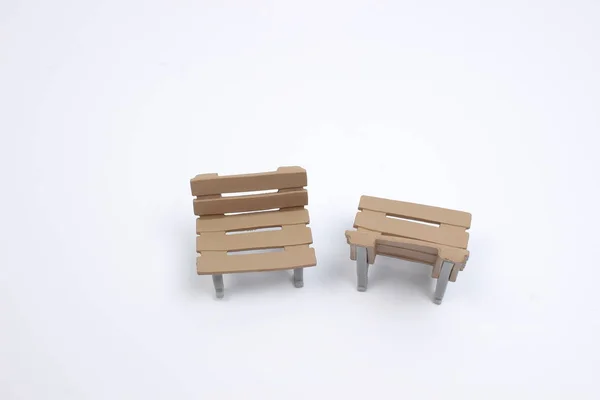Giocattolo del sedile su uno sfondo bianco — Foto Stock