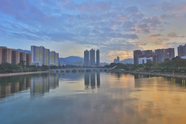 duman kirliliği Sha Tin, Hong Kong