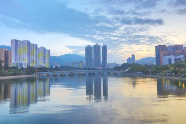 smog Şing Mun Nehri, Hong Kong üzerinde