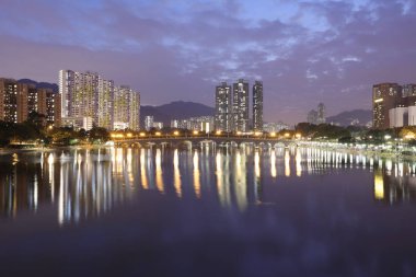 Hong Kong 'daki konut binası.