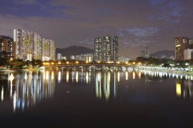Hong Kong 'daki konut binası.