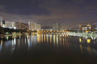 Hong Kong 'daki konut binası.