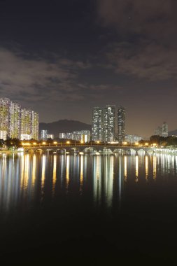 Hong Kong 'daki konut binası.