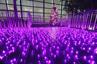 Shatin şehir ışıkları 2016