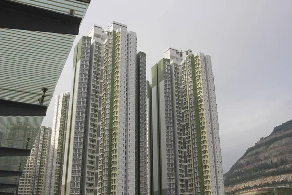 香港の公共住宅 Tat 不動産に — ストック写真