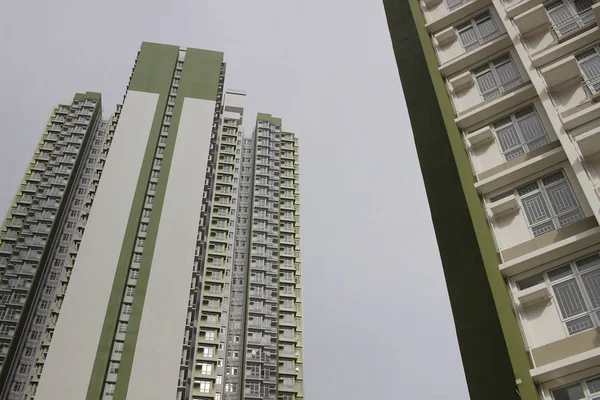 Edifício residencial em Hong Kong 2016 — Fotografia de Stock