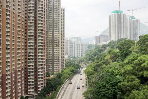 Nova habitação pública, hong kong — Fotografia de Stock