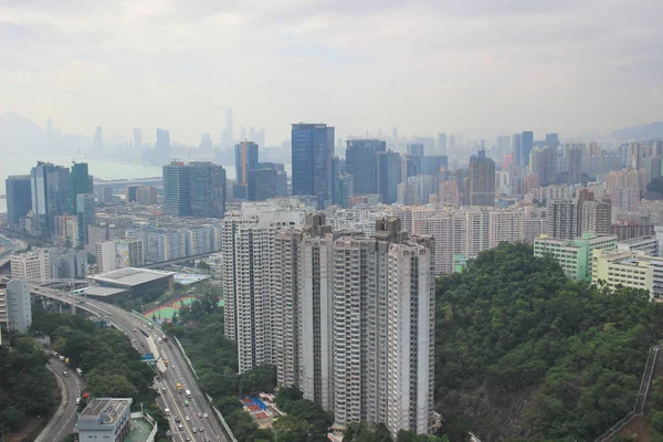 Ανατολή Kowloon, Χονγκ Κονγκ 2016 — Φωτογραφία Αρχείου