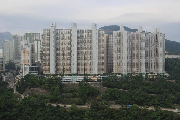 Nueva vivienda pública, Sau Mau Ping — Foto de Stock