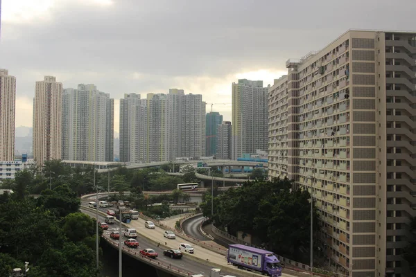 香港公屋建筑 — 图库照片