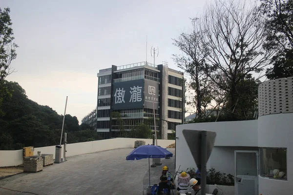 Tai Po villaggio di Tsai a Hong Kong — Foto Stock