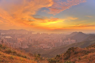 Fei sivil toplum örgütü Shan üstte görüntülemek kowloon