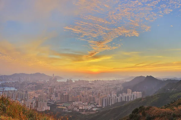 Hk as seen from Kowloon Peak — Stock Photo, Image