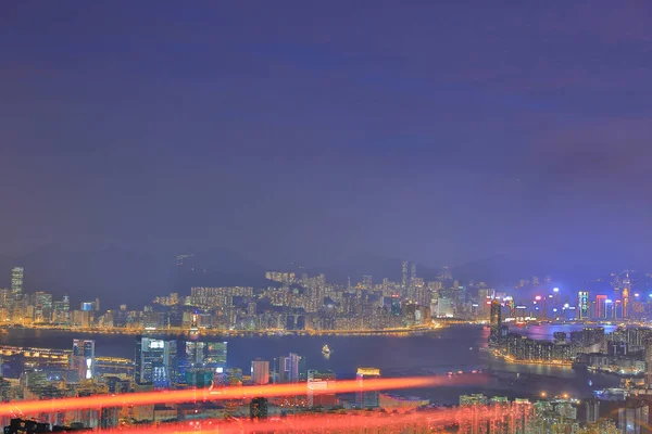 Vista de 2016 noite Fei Ngo Shan — Fotografia de Stock