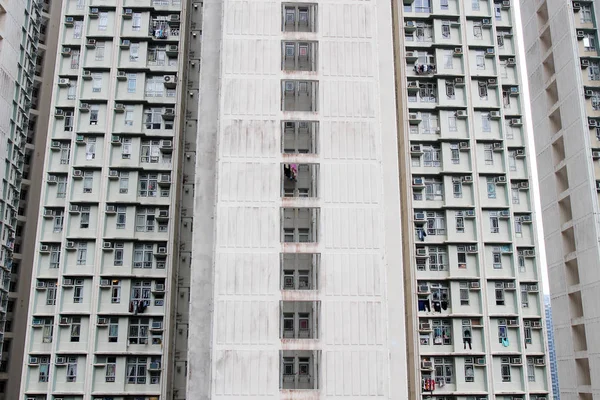 Общественный дом Hong Kong Estate — стоковое фото
