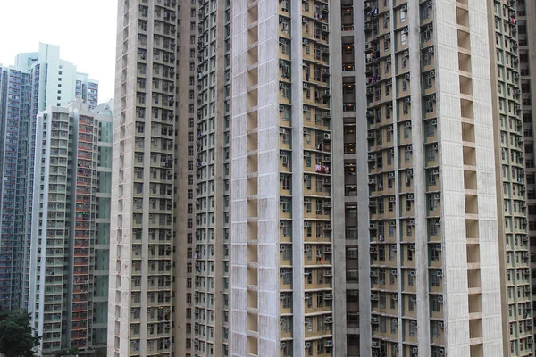 Общественный дом Hong Kong Estate — стоковое фото