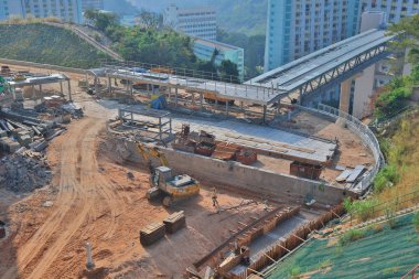 Daire üzerinde Tai yapım aşamasında 