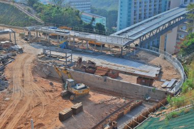 Daire üzerinde Tai yapım aşamasında 