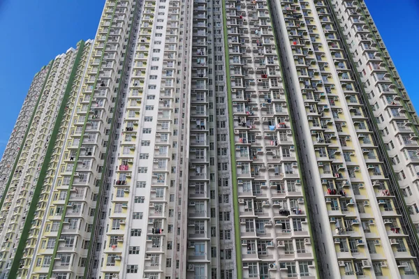 High density living conditions at hk — Stock Photo, Image