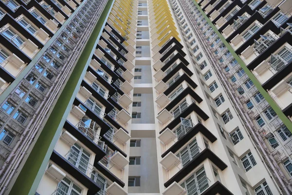 High density living conditions at hk — Stock Photo, Image