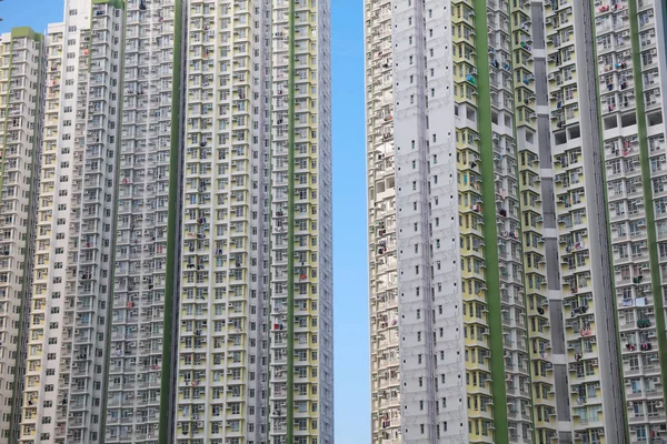 High density living conditions at hk — Stock Photo, Image