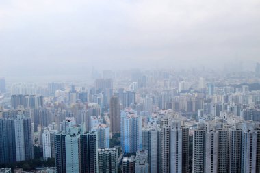 Kowloon görünümünü TSZ Wan Shan