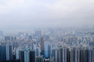 Kowloon görünümünü TSZ Wan Shan