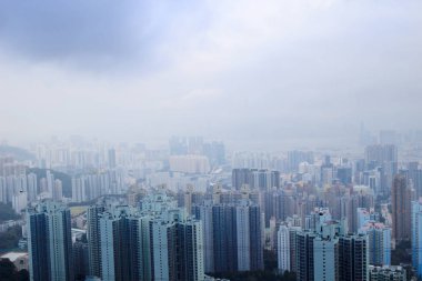 Kowloon görünümünü TSZ Wan Shan