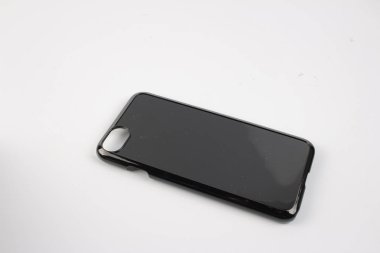 Boş siyah telefon durumda kadar sahte 