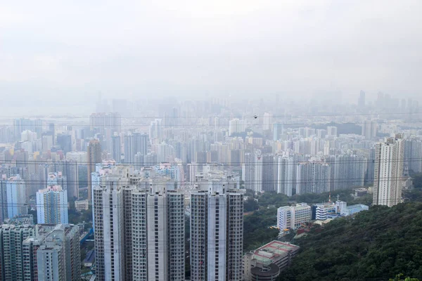 Tsz Wan Shan vista de Kowloon —  Fotos de Stock