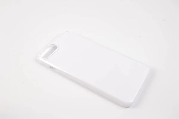 Case for smart phone  white background — Stok Foto