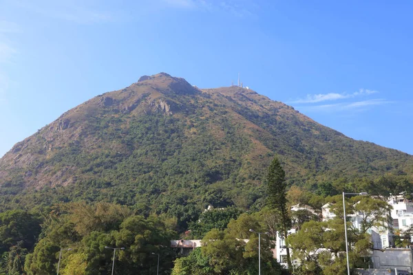 sonbahar manzara mavi gökyüzü