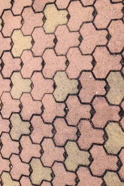 Kapıdan, taş duvar desen