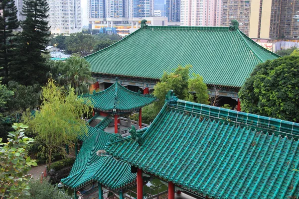 Templo de Wong Tai Sin en Hong Kong —  Fotos de Stock