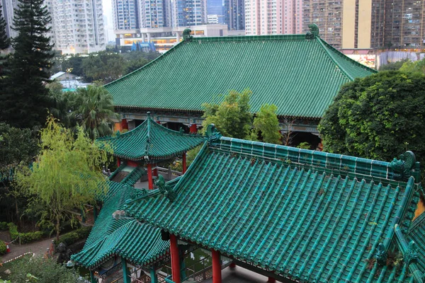 香港黄大仙寺 — 图库照片