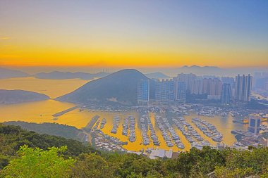 Sunset hill üst Hong Kong