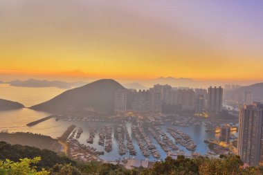 Sunset hill üst Hong Kong