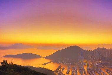Sunset hill üst Hong Kong