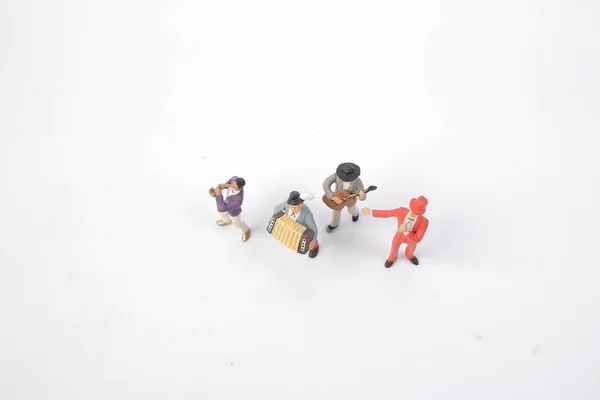 The min band of figure — Stock Photo, Image