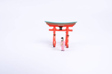 Şinto kapısı ile japnaese şekil