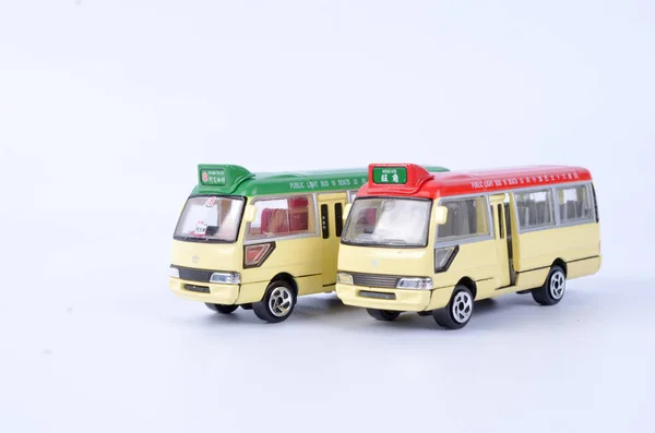 Il trasporto hong kong di mini bus — Foto Stock