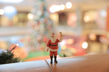 Noel baba bebek dekorasyon Boked ışık