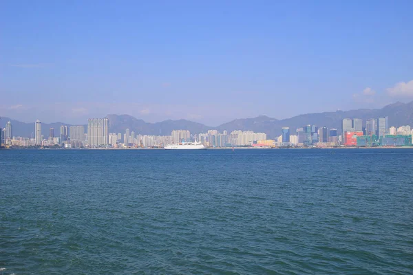 九龙区的 Hong 香港海港 — 图库照片