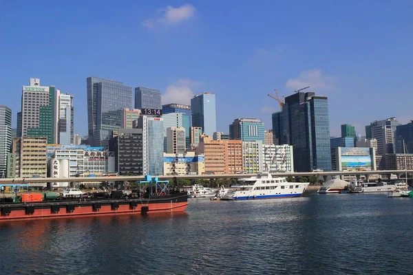 Refugio de tifones Kwun Tong, Hong Kong — Foto de Stock