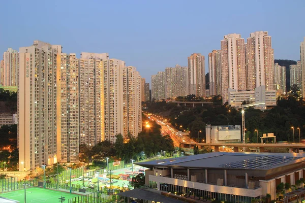 Öffentliches Haus am lam tin kwun tong — Stockfoto