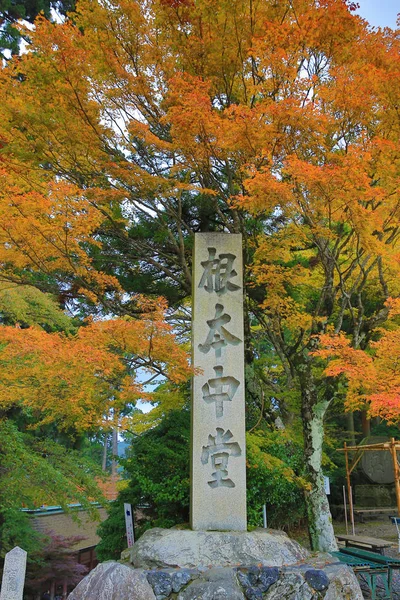Όμορφο φθινόπωρο, φθινοπωρινό τοπίο Κιότο, Ιαπωνία — Φωτογραφία Αρχείου