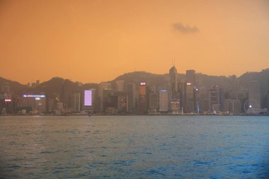 Hong Kong modern şehir 2017