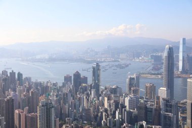  Hong Kong şehir tepe