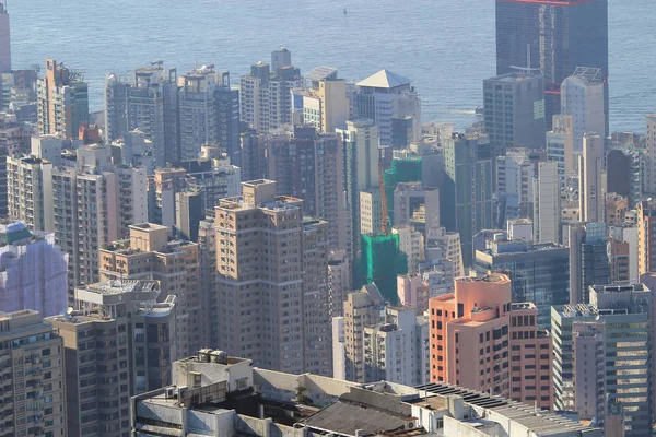 Hong Kong cityscape, 2016 — Stok fotoğraf